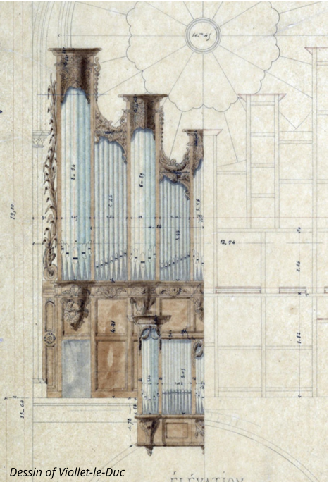 Dessin of Viollet-le-Duc