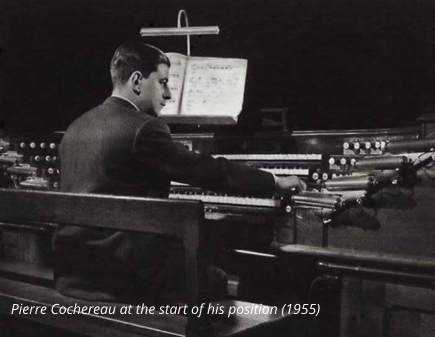 Pierre Cochereau at the start of his position (1955)